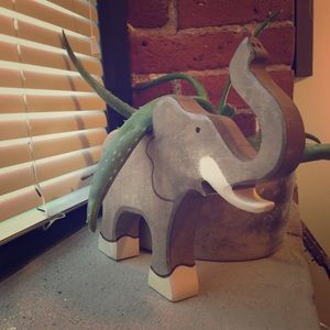 Holztiger Wooden Elephant